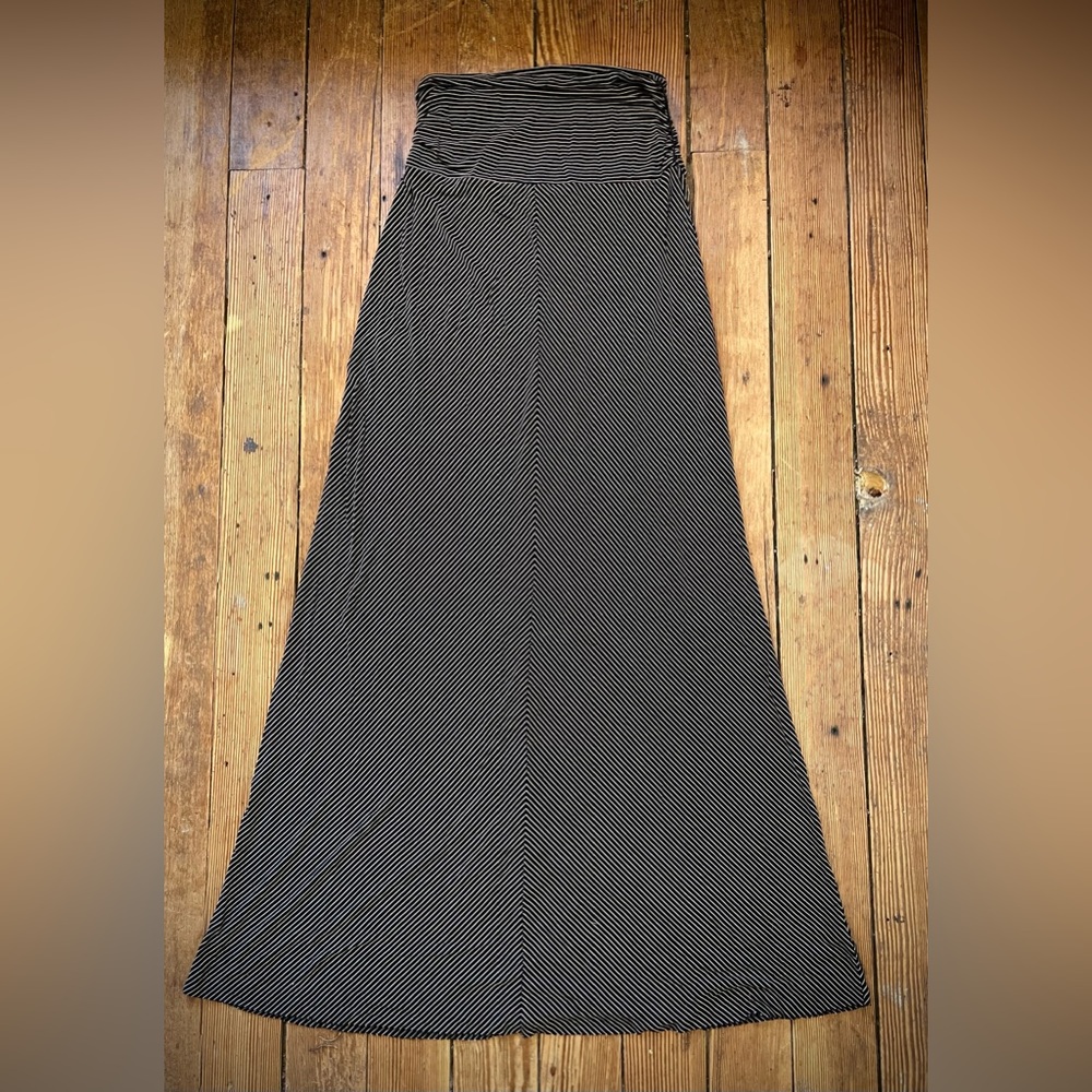Stripes Maxi Skirt